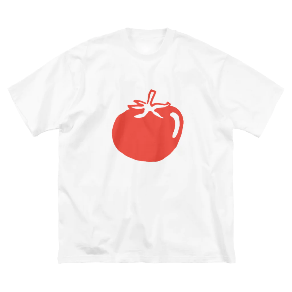 まるかじり農園のtomato ビッグシルエットTシャツ