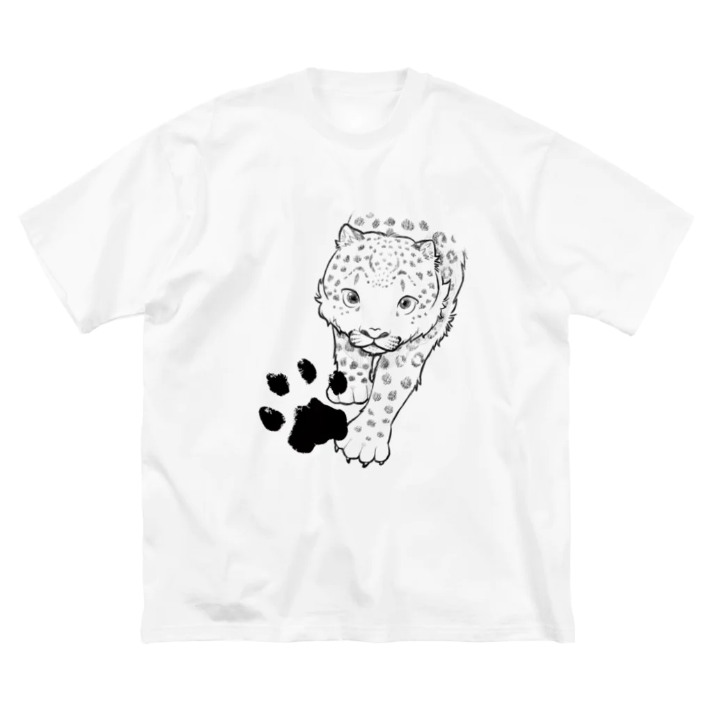 mofful.のユキヒョウ - snowleopard ビッグシルエットTシャツ