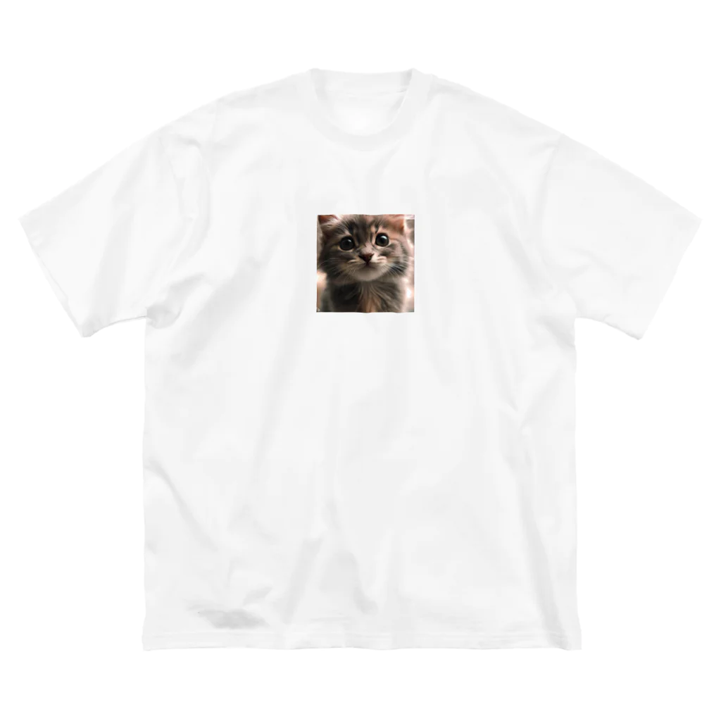 猫だらけ！のゆるしてにゃ～ Big T-Shirt