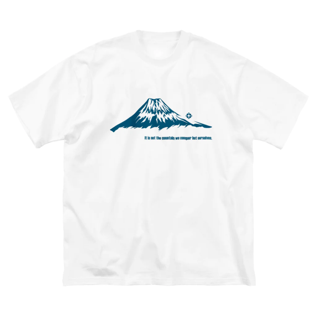 GenerousのIt is not the mountain we conquer but ourselves. ビッグシルエットTシャツ