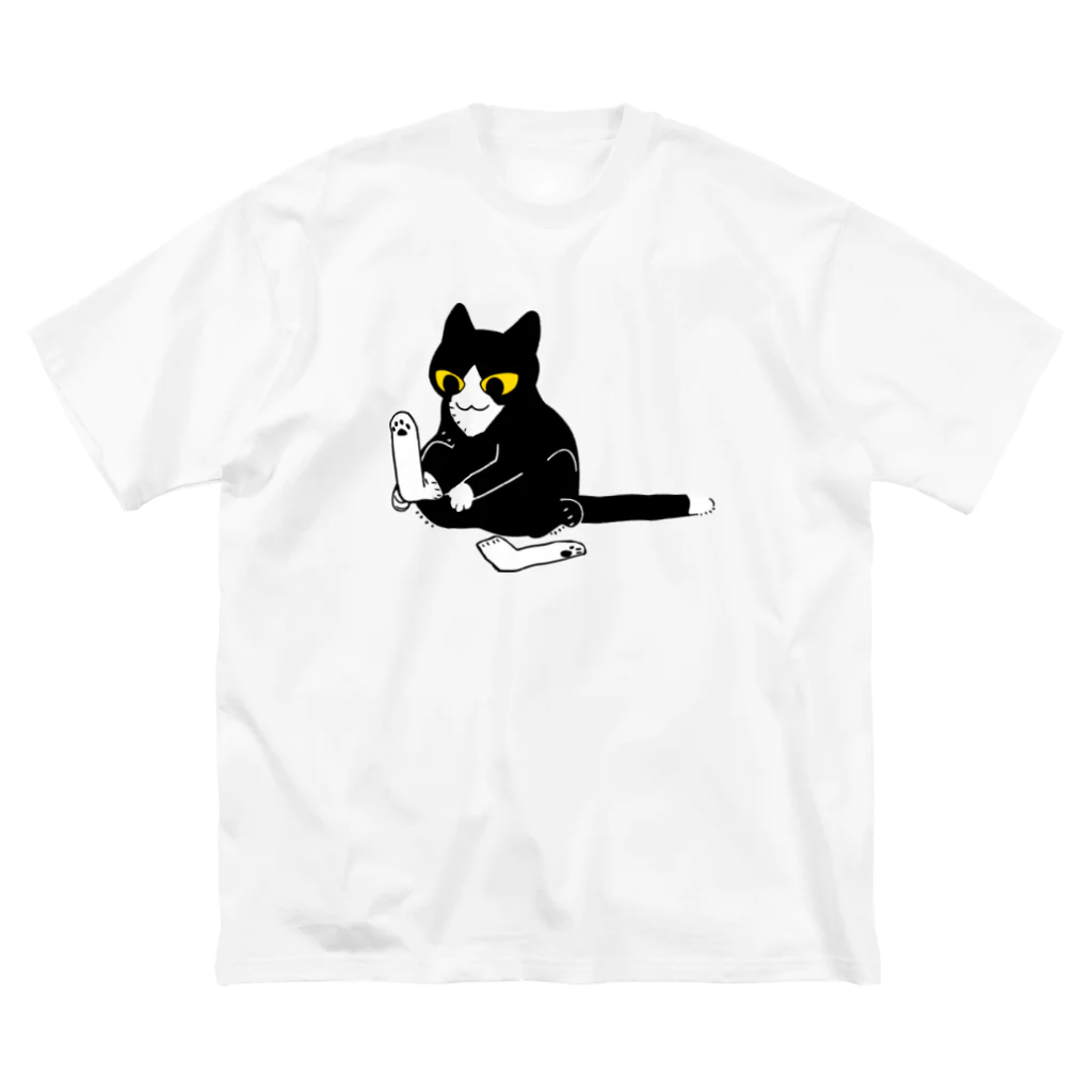 ふじひとのくつした猫 Big T-Shirt