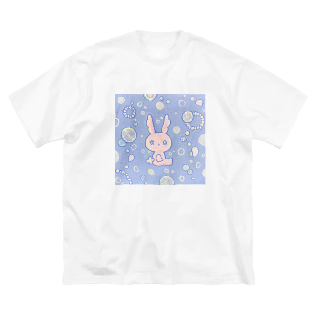 HACOのうさ ビッグシルエットTシャツ