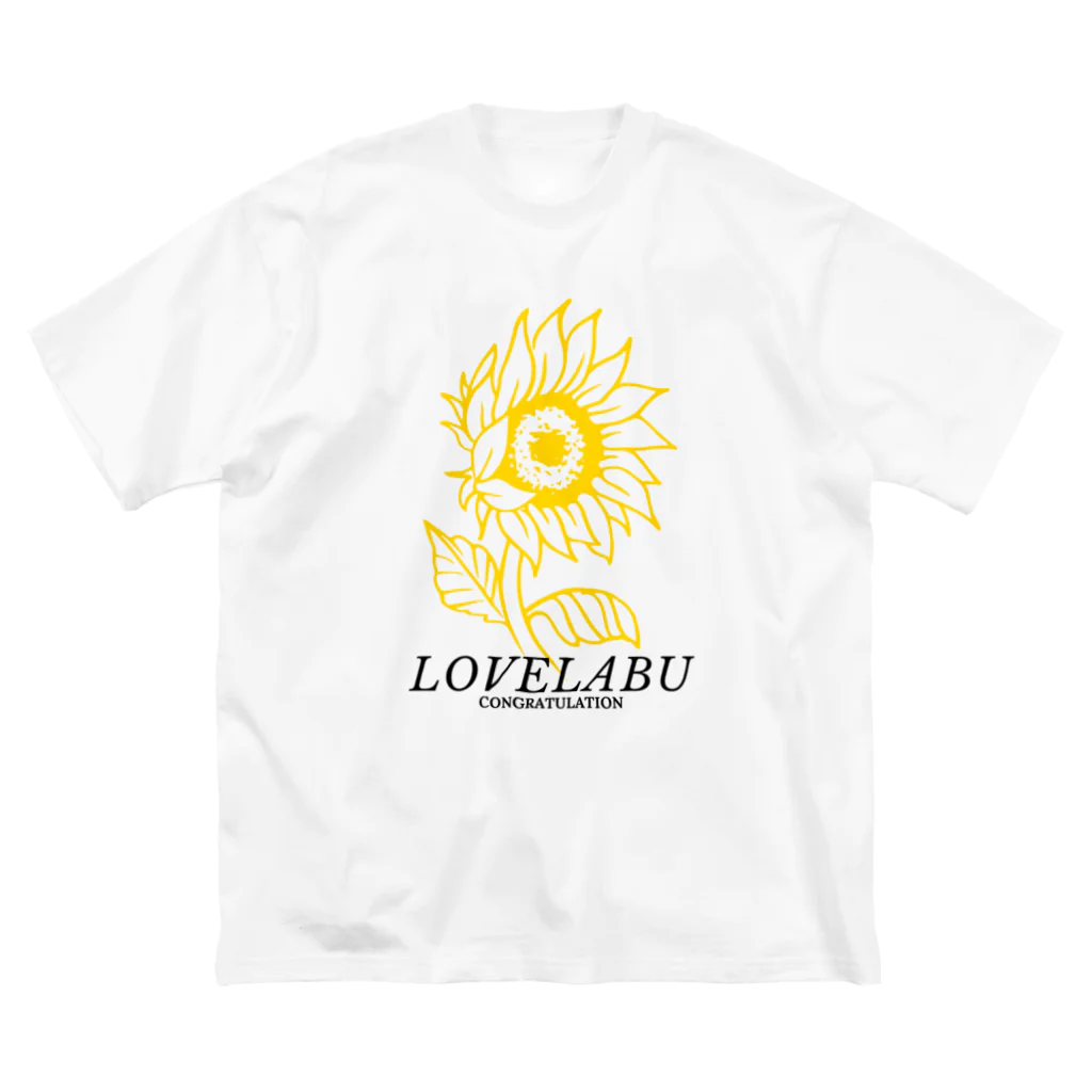 LOVELABUのコングラッチェ ビッグシルエットTシャツ