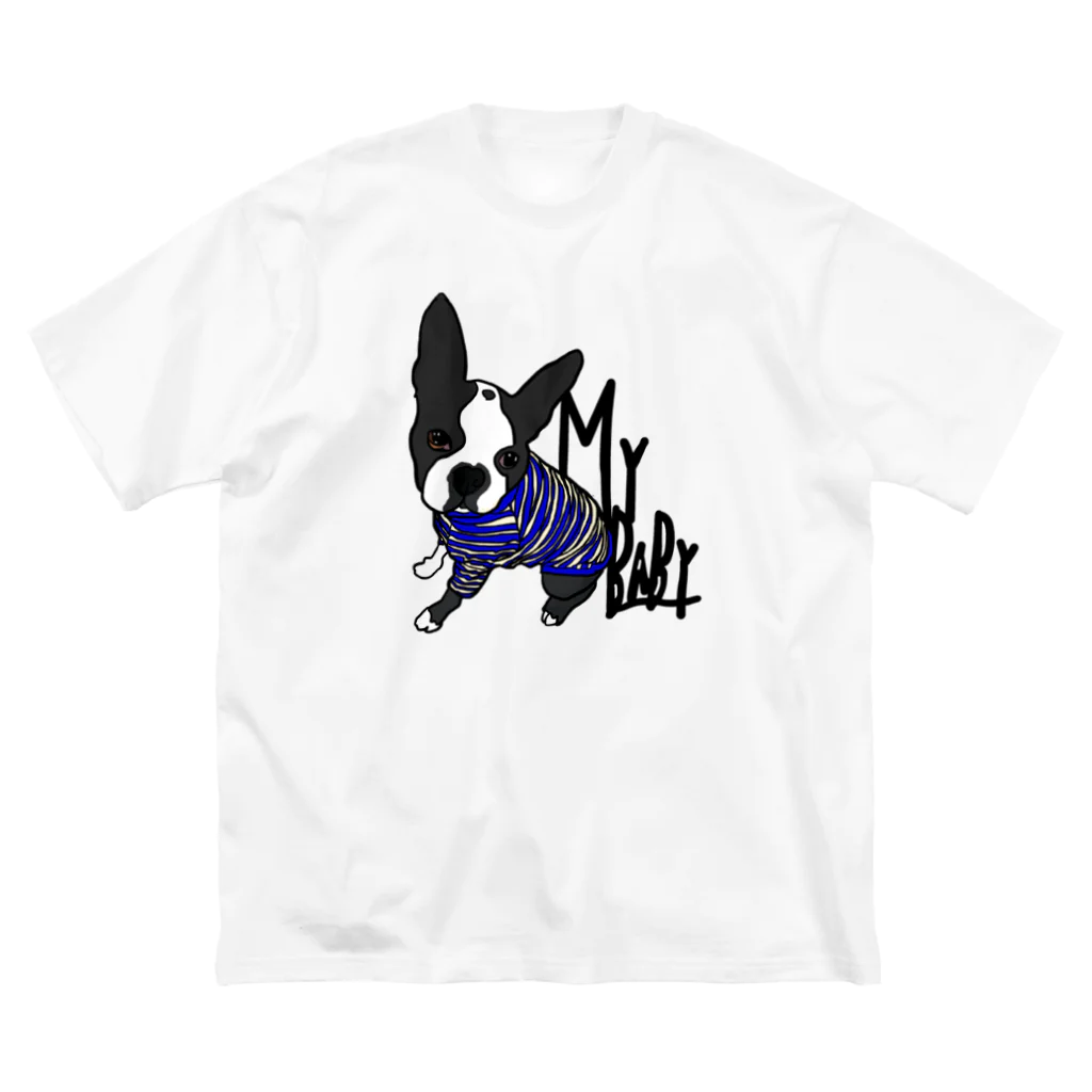 BuhiBuhiBooのMyボストンテリア Big T-Shirt