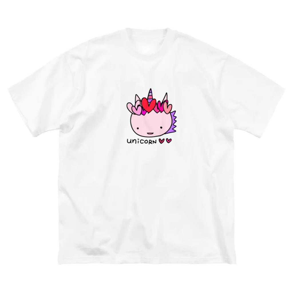 handmade asyouareのお嫁ユニコーン ビッグシルエットTシャツ