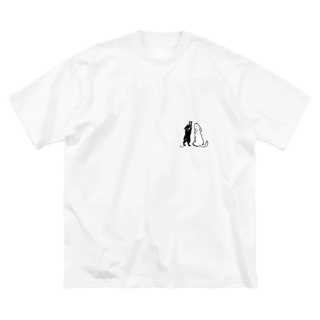 aoinatsumiのほしがる犬たち ビッグシルエットTシャツ