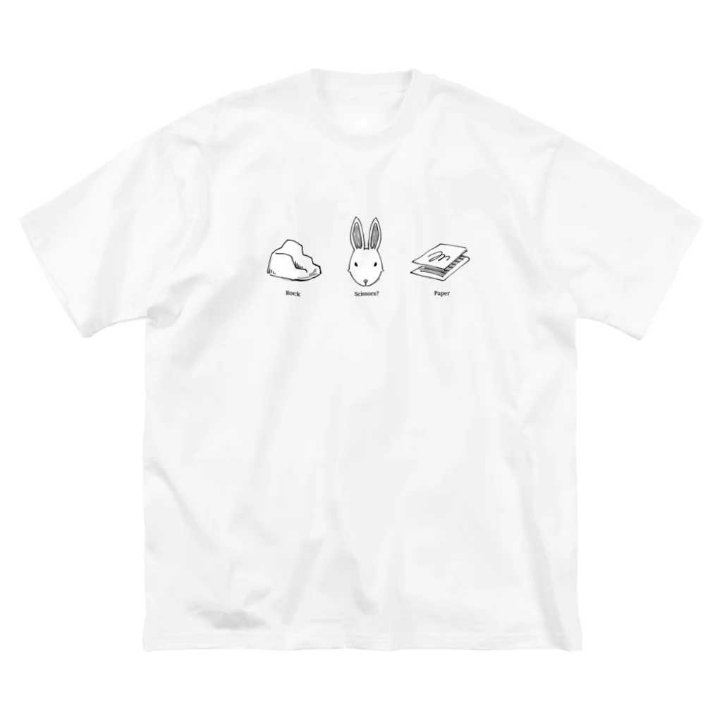 soratoのRock Scissors? Paper ビッグシルエットTシャツ