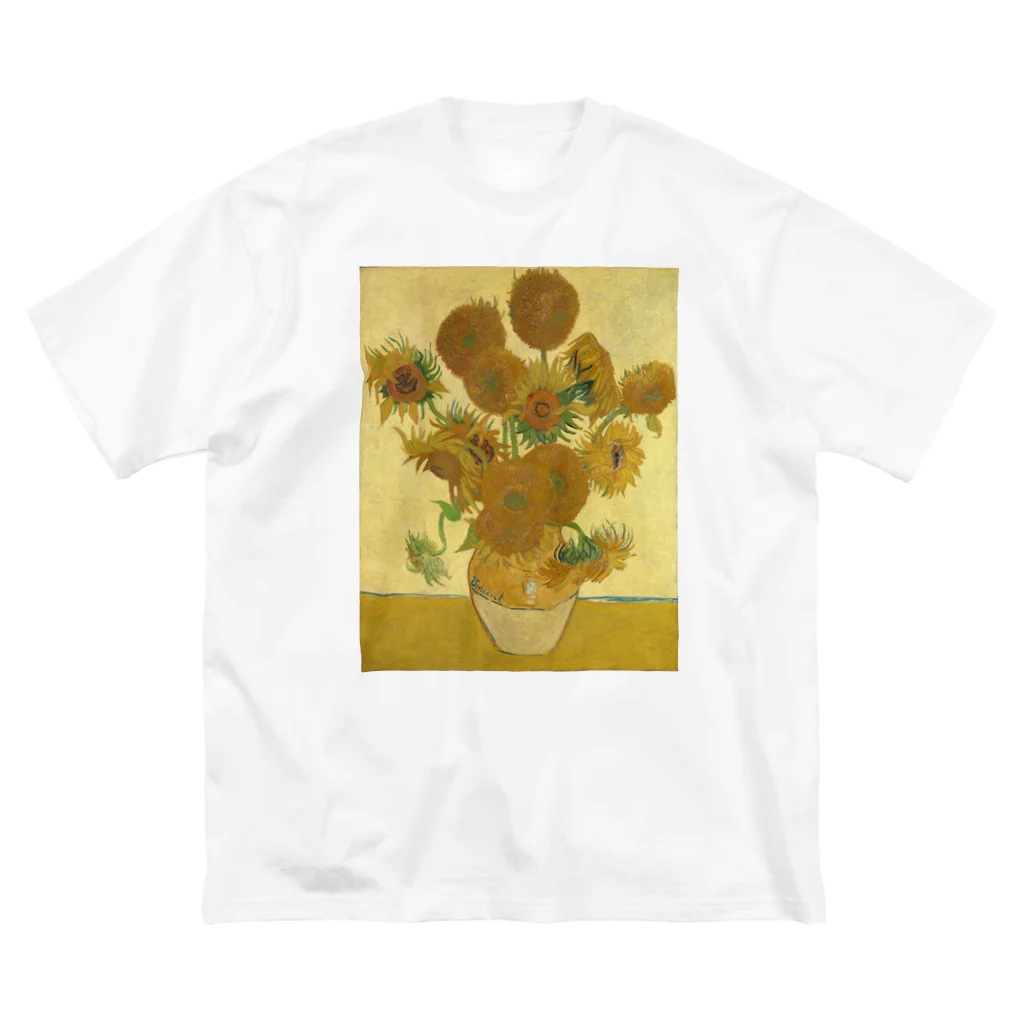 世界美術商店のひまわり / Sunflowers Big T-Shirt