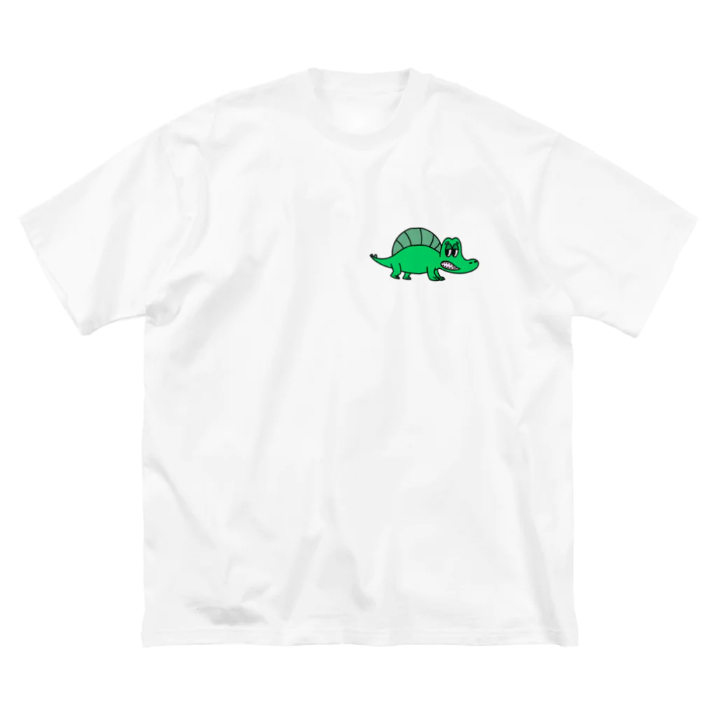 PONPON STUDIOのフィン［PONPON FRIENDS SERIES］ Big T-Shirt