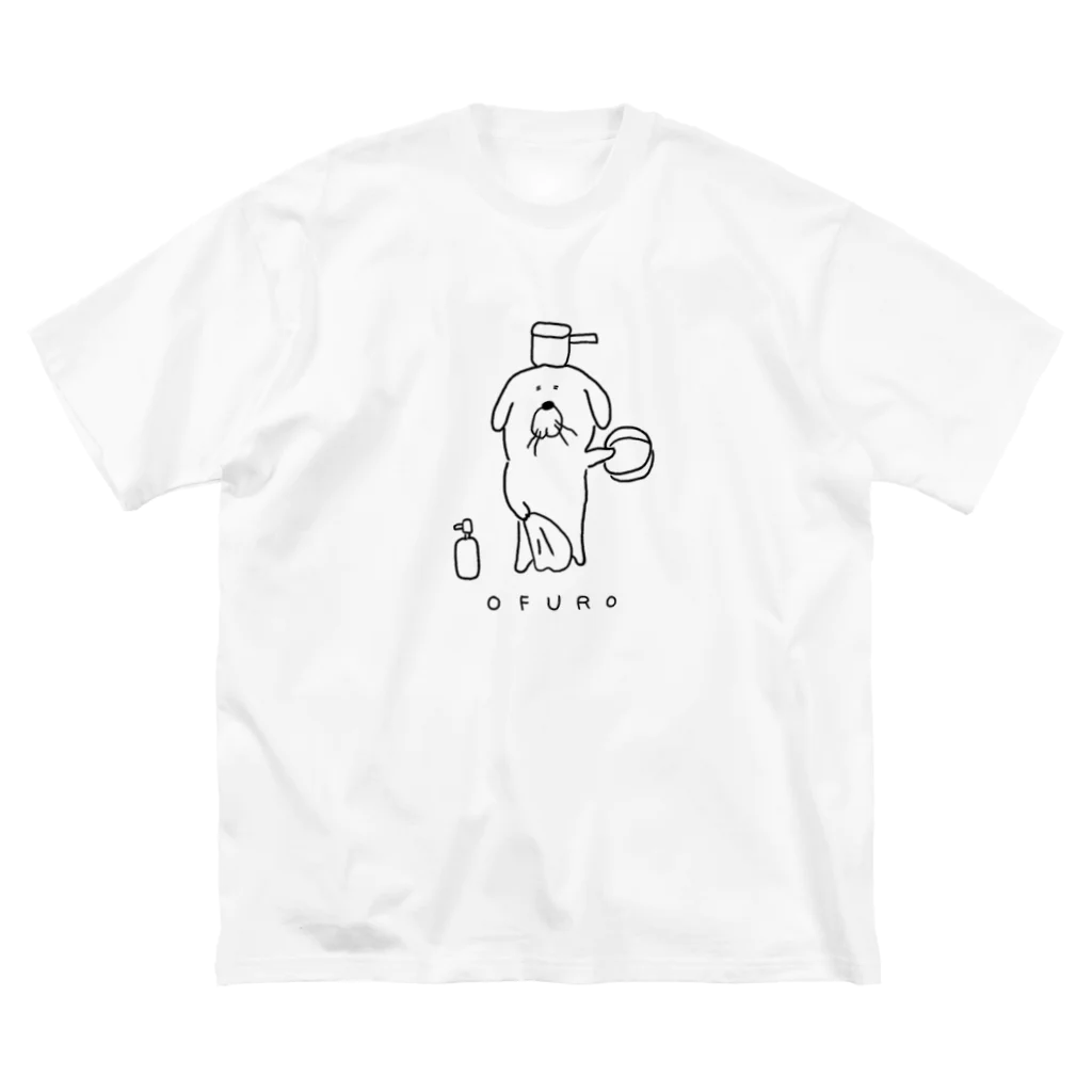 yaseekassy-heppokoのお風呂好き ビッグシルエットTシャツ