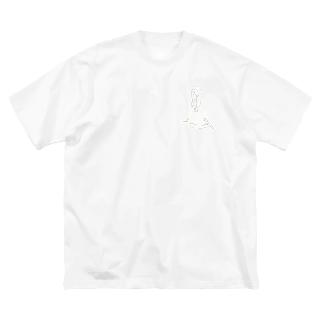 せなまむのおしりペロン(ロゴなし) ビッグシルエットTシャツ