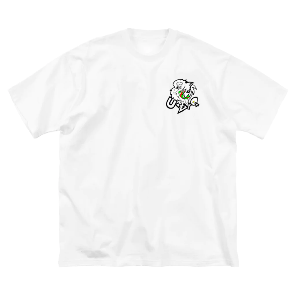 uzraのうずら ビッグシルエットTシャツ