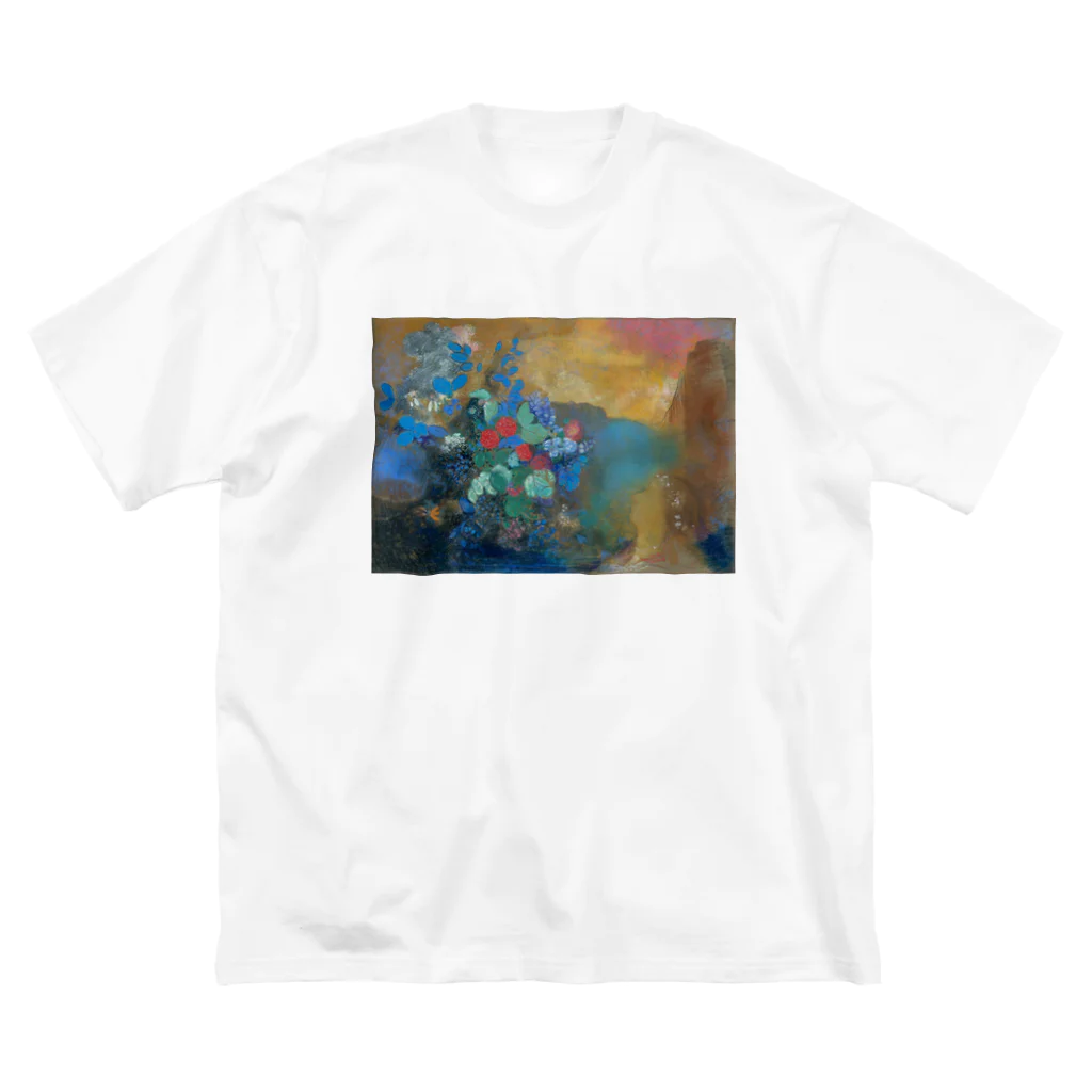 世界美術商店の花の中のオフィーリア / Ophelia among the Flowers ビッグシルエットTシャツ