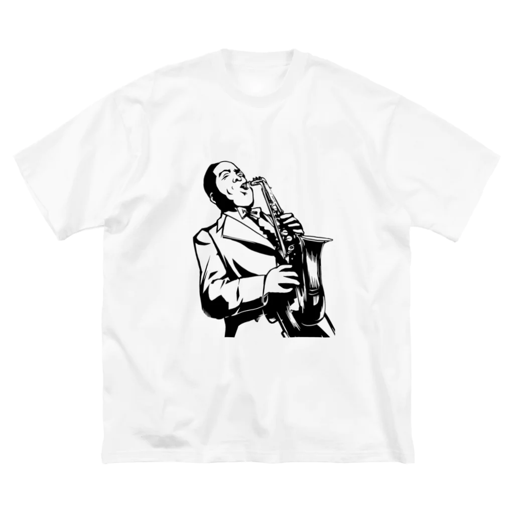 yukikazemoriの【JAZZ】Tシャツ Big T-Shirt