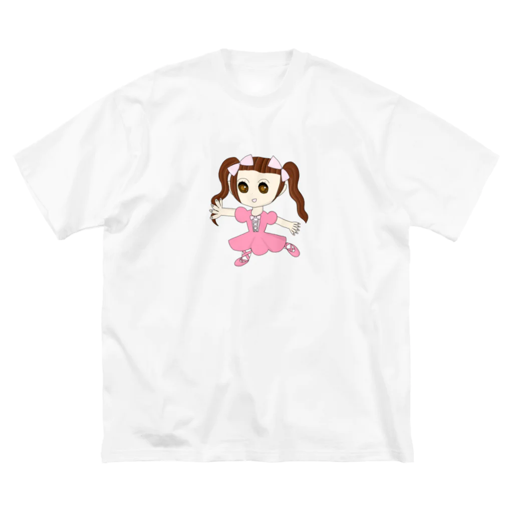 HONOMINEのバレエっ娘 ビッグシルエットTシャツ