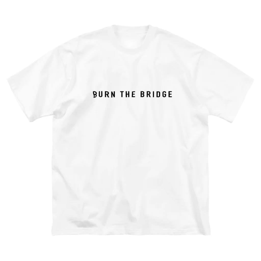 t-o-wのBURN THE BRIDGE ビッグシルエットTシャツ