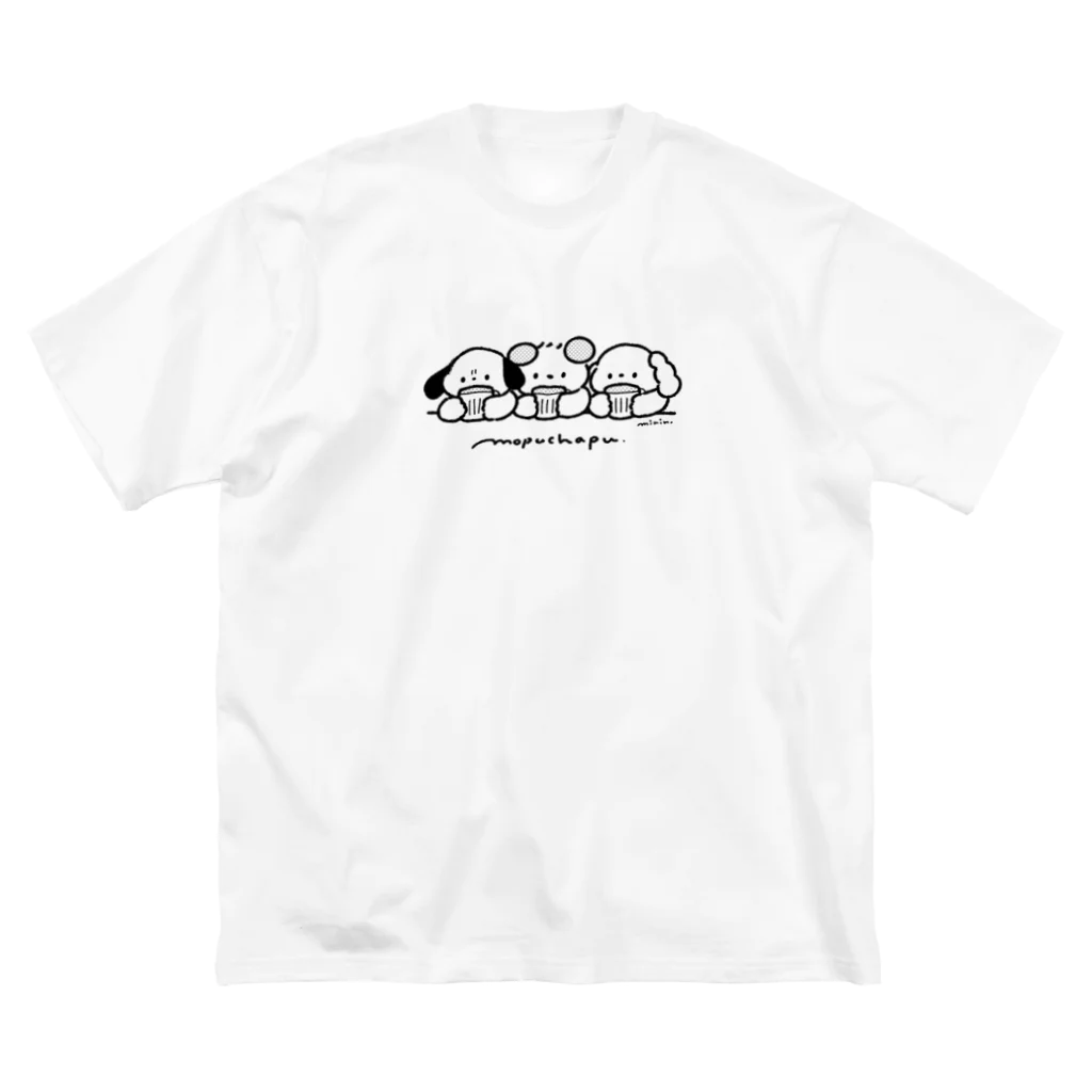 みりん🙈🌷のもぷちゃぷTシャツ ビッグシルエットTシャツ