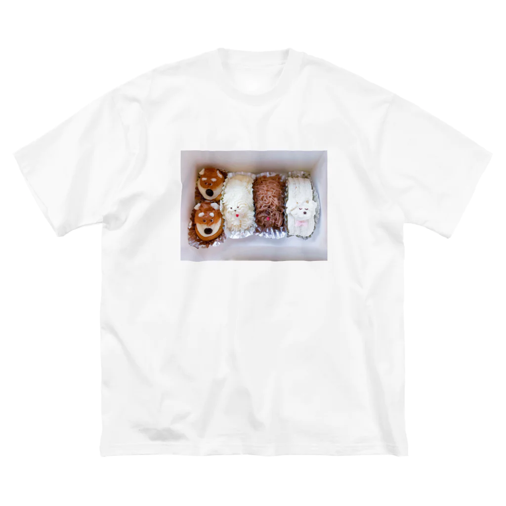 Maison terrierのケーキ箱 ビッグシルエットTシャツ