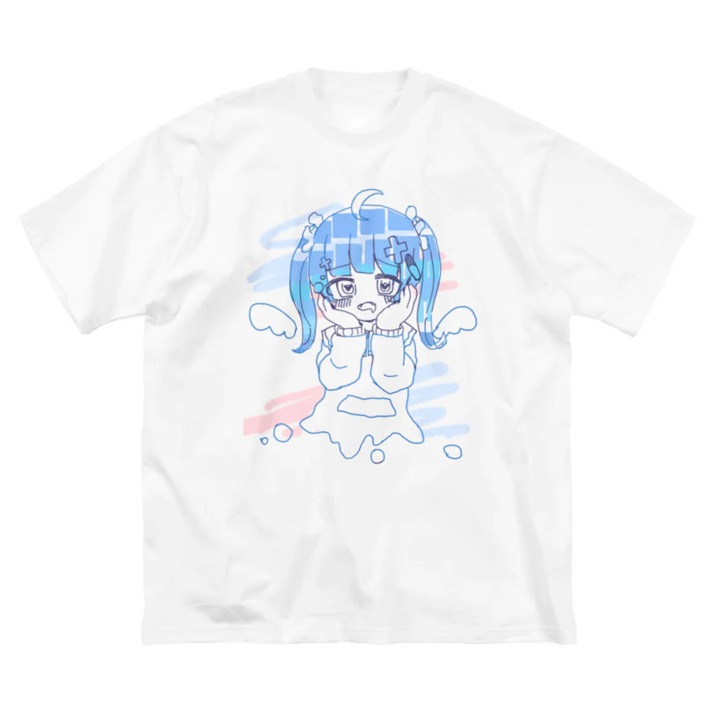 みこきちのさぶかる！天使ちゃん Big T-Shirt