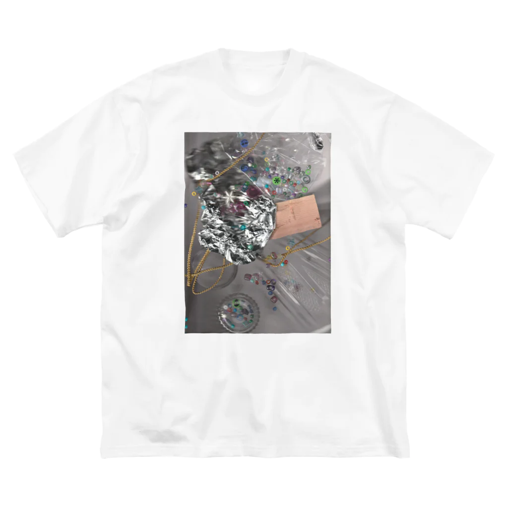 月間植樹の６月号のとある特集の背景 Big T-Shirt