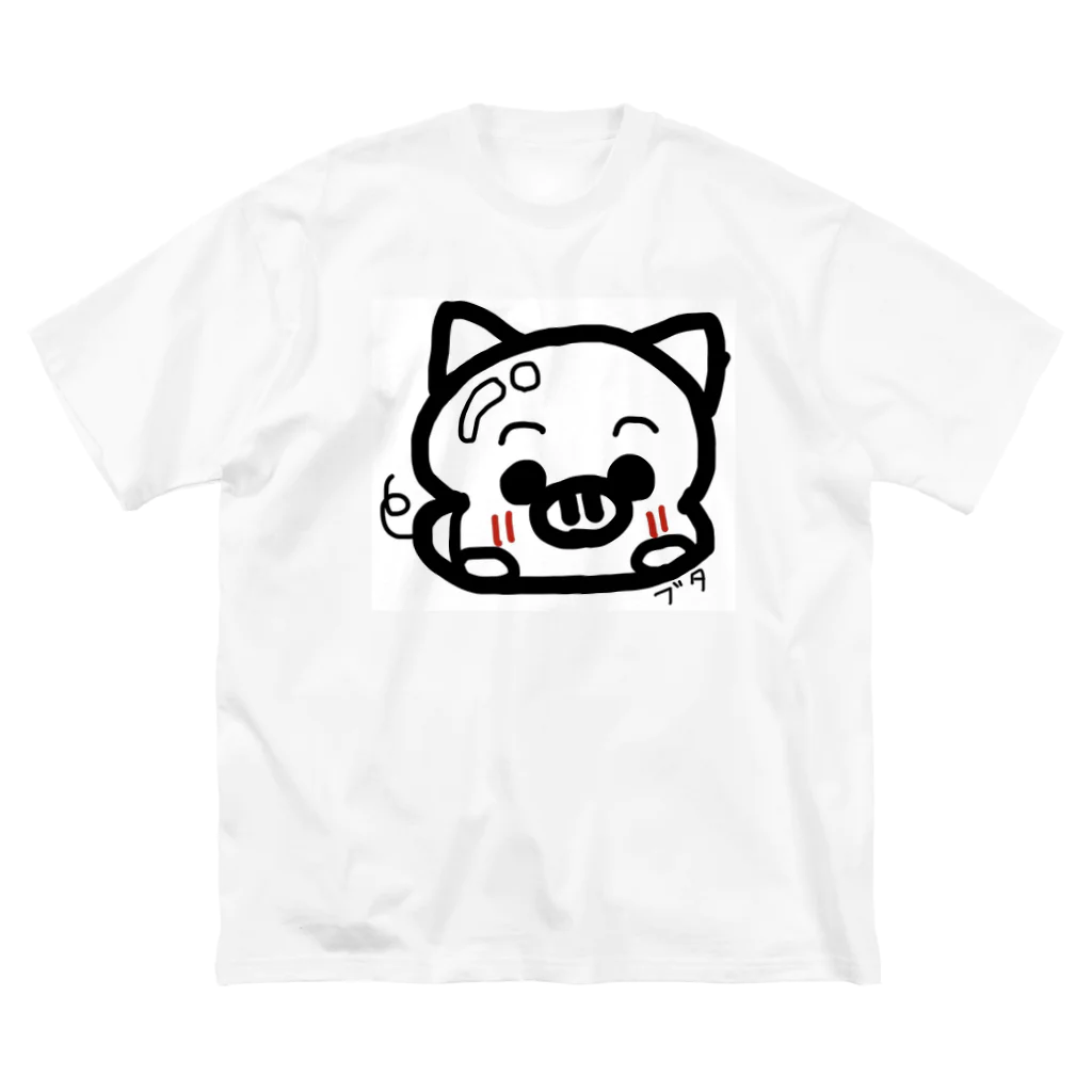 【推し】あねといもうと/aneimoのaneimoグッズ動物1 ビッグシルエットTシャツ