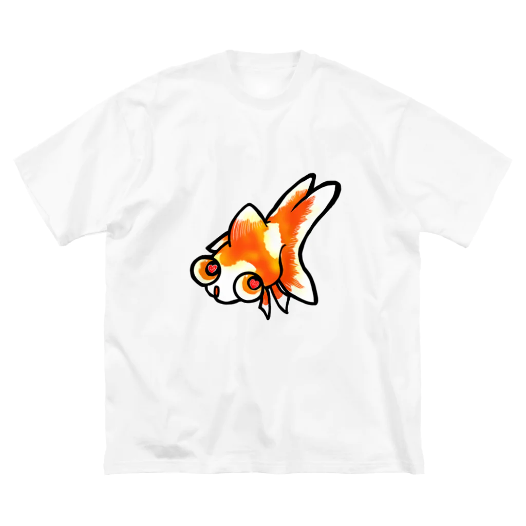 魚類のでめきんくん ビッグシルエットTシャツ