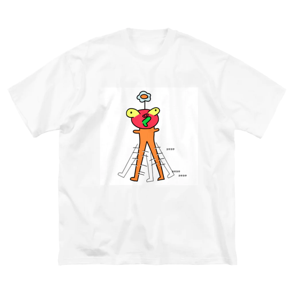 salmon mama 2のヤナップラー星人 루즈핏 티셔츠