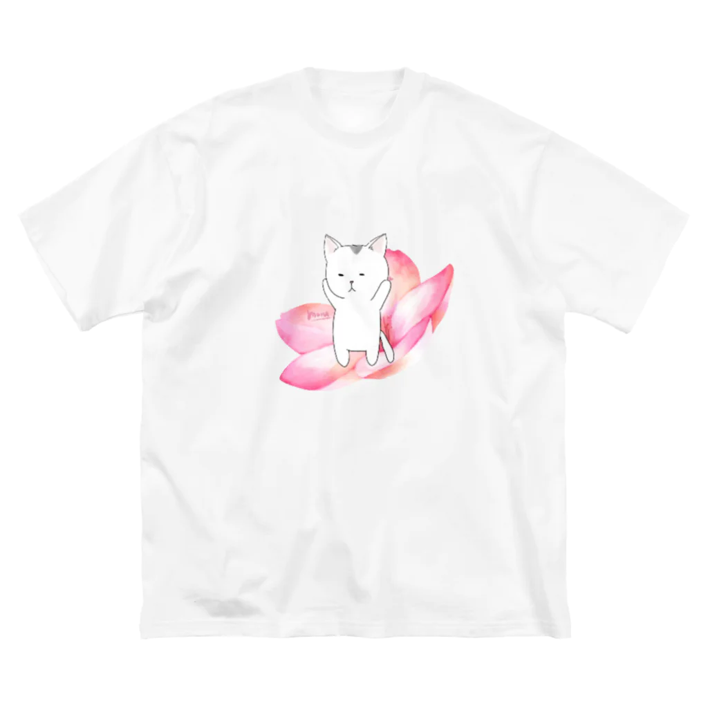 まるまろにゃんずのまるまろにゃんず ビッグシルエットTシャツ