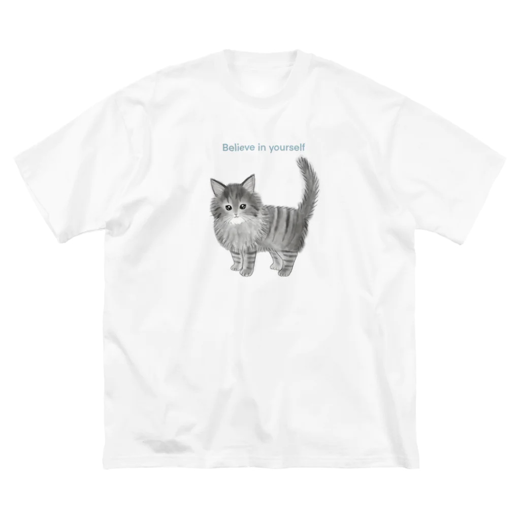 soraのノルウェージャンフォレストキャットのノエル Big T-Shirt