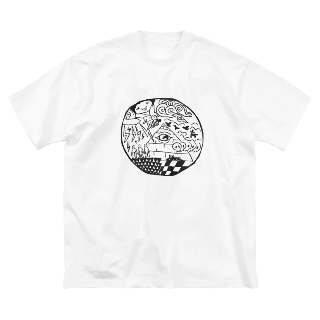 nao59のピラミッド Big T-Shirt