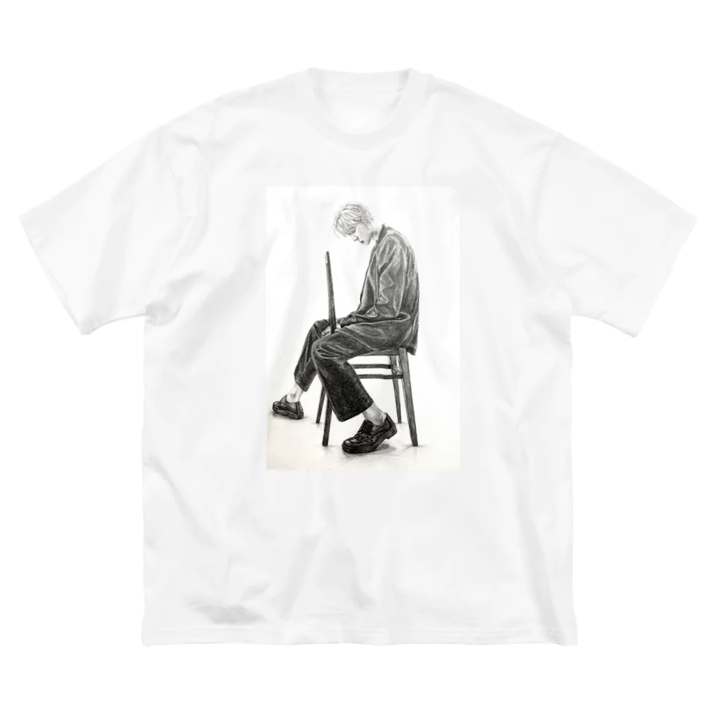 Hoai.art.jpのファンアート EXO チャンヨル　Chanyeol fanart  ビッグシルエットTシャツ