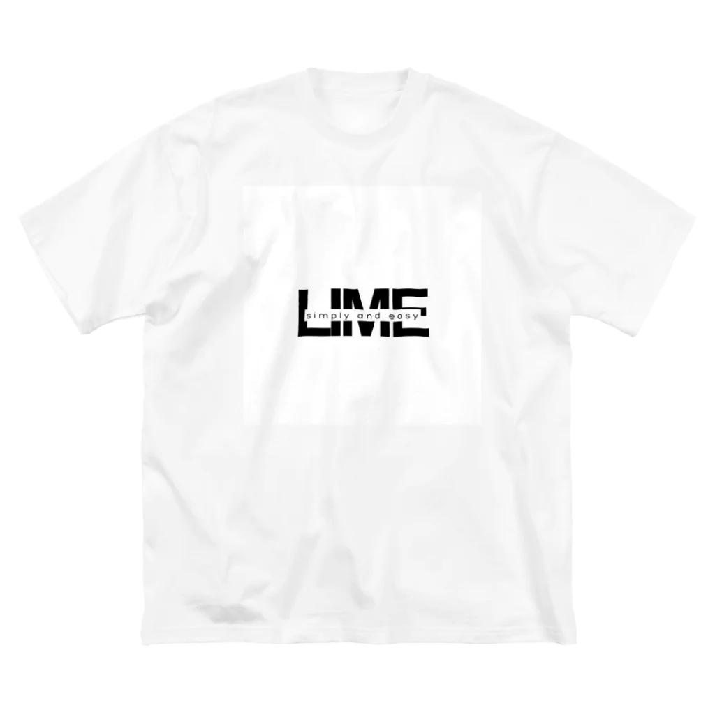 LIMEのlime original ビッグシルエットTシャツ