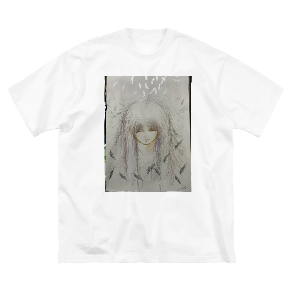 すっとこどっこいのエンジェル　FLOW ビッグシルエットTシャツ