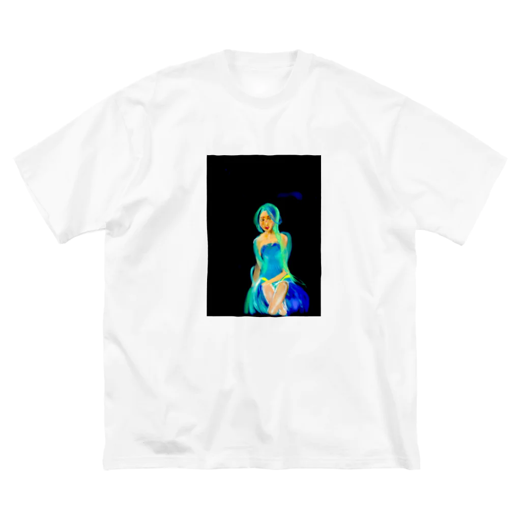 NIL の幽霊 루즈핏 티셔츠