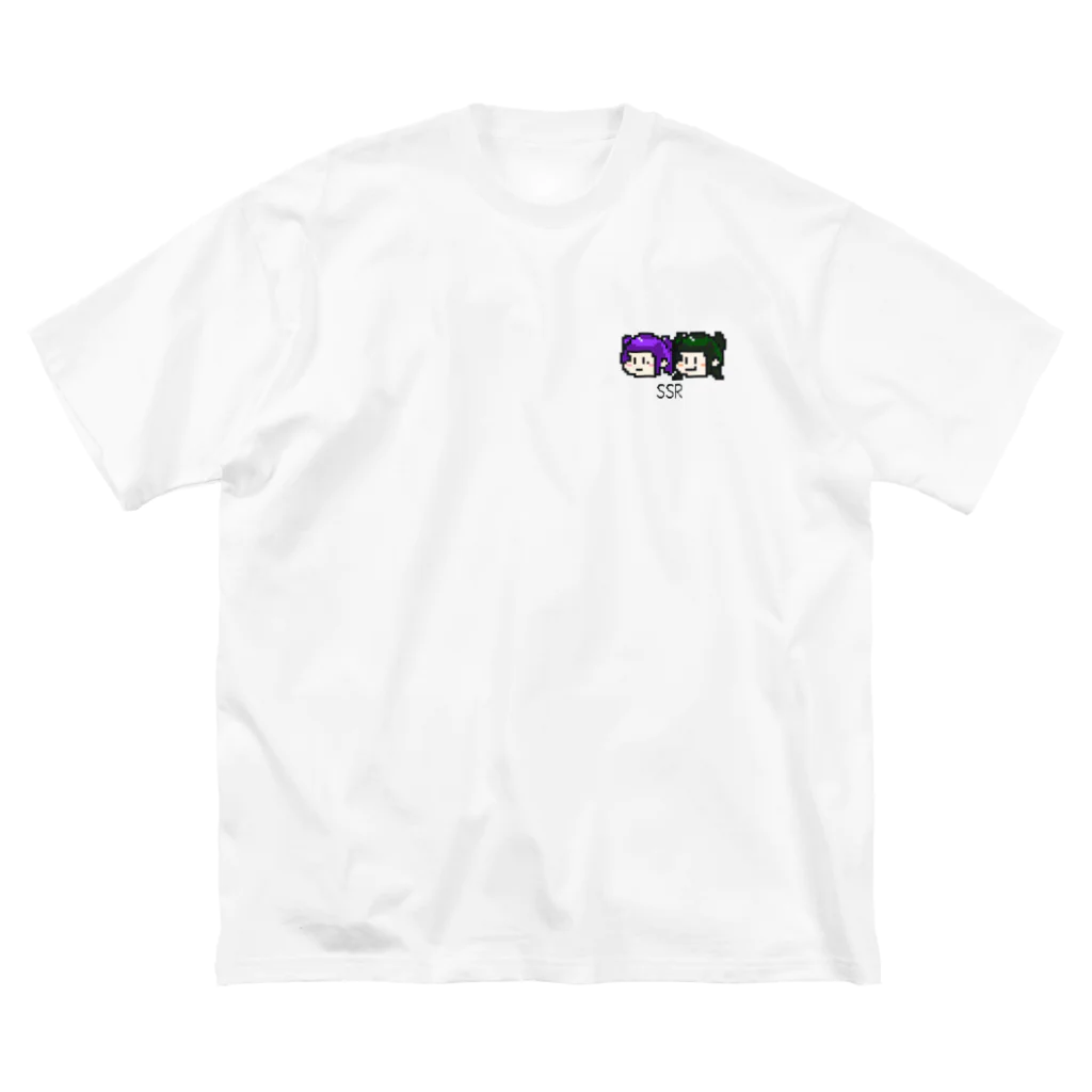 ショップ SSRの【ブラック字】ドットSSR ビッグシルエットTシャツ