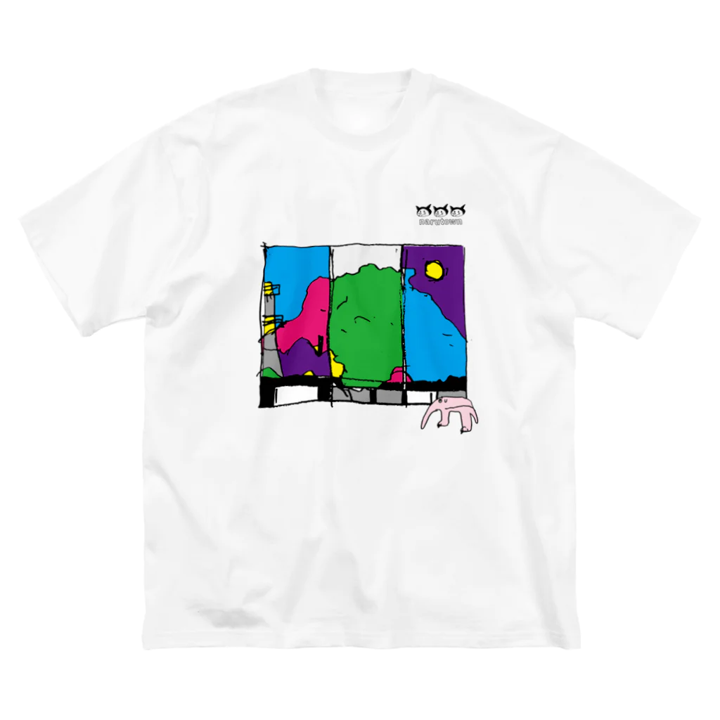 Smallfieldのnarutown  window-CL-05 ビッグシルエットTシャツ