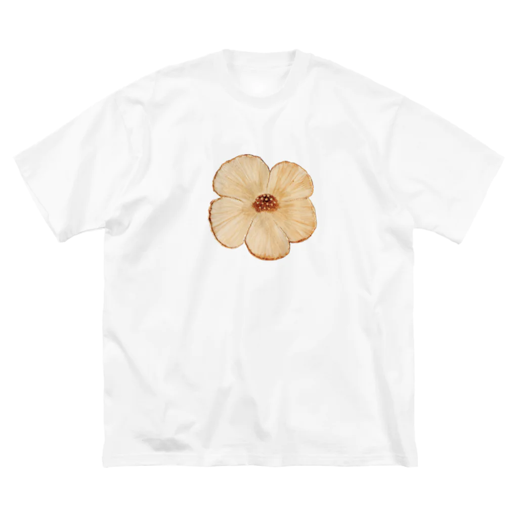 eclat-misaのflower series ビッグシルエットTシャツ