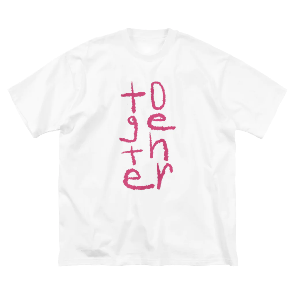 hippi▲▲▲のtogether ビッグシルエットTシャツ