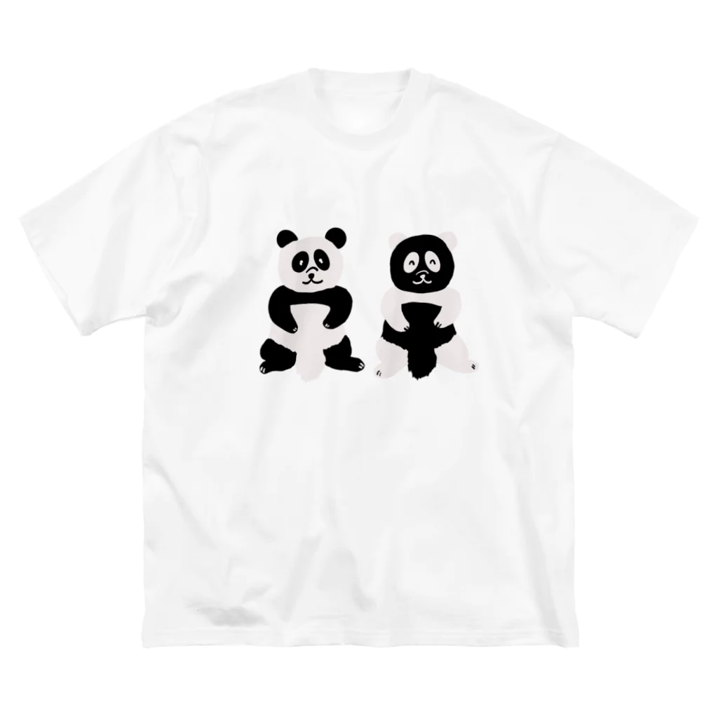 シュンボーヤの宝箱のパンダとダンパ Big T-Shirt