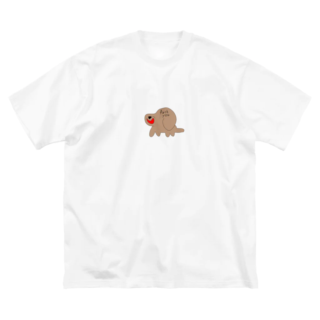 菊地ADHDのsugaya dog ビッグシルエットTシャツ