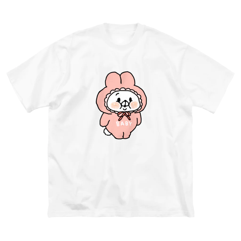 saimari＠LINEスタンプ販売中のBABY？ぶーぶーちゃん ビッグシルエットTシャツ