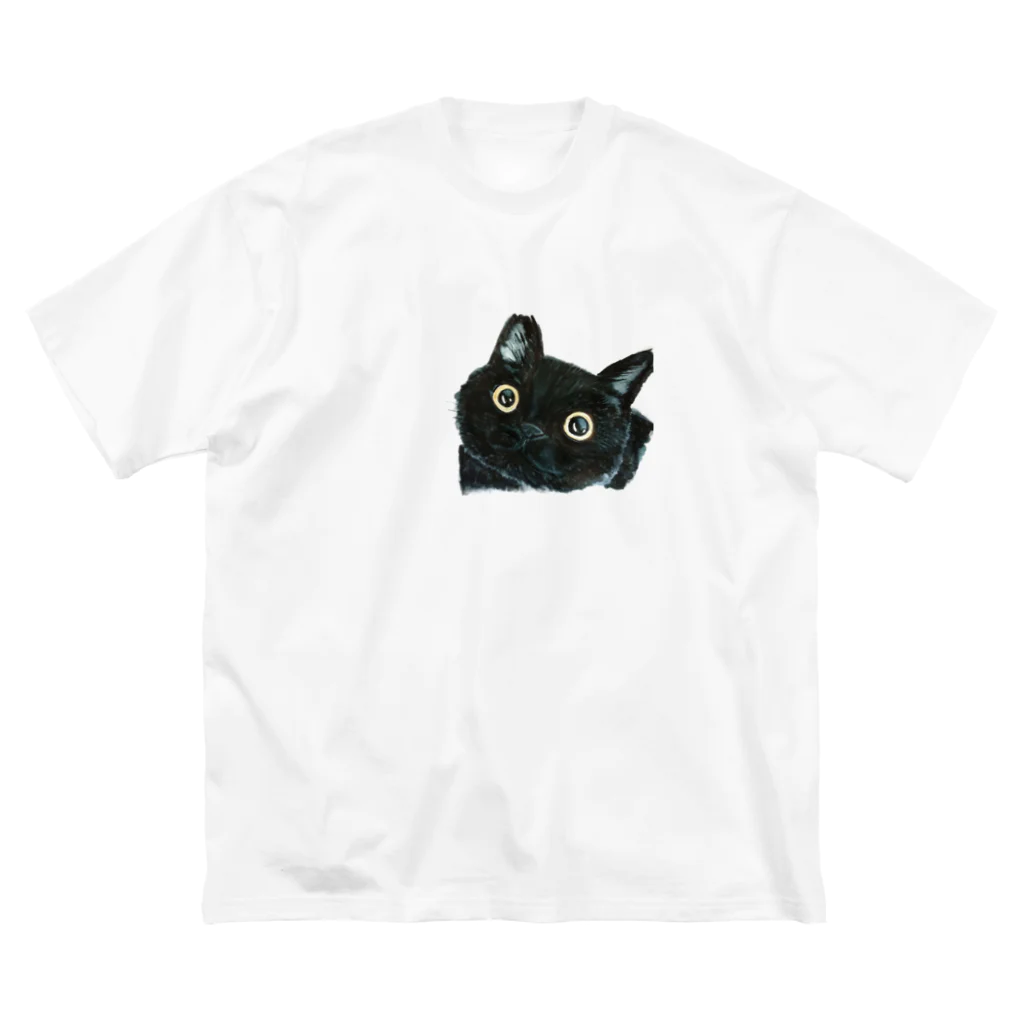 kizi-猫工房のおやつかな？ ビッグシルエットTシャツ