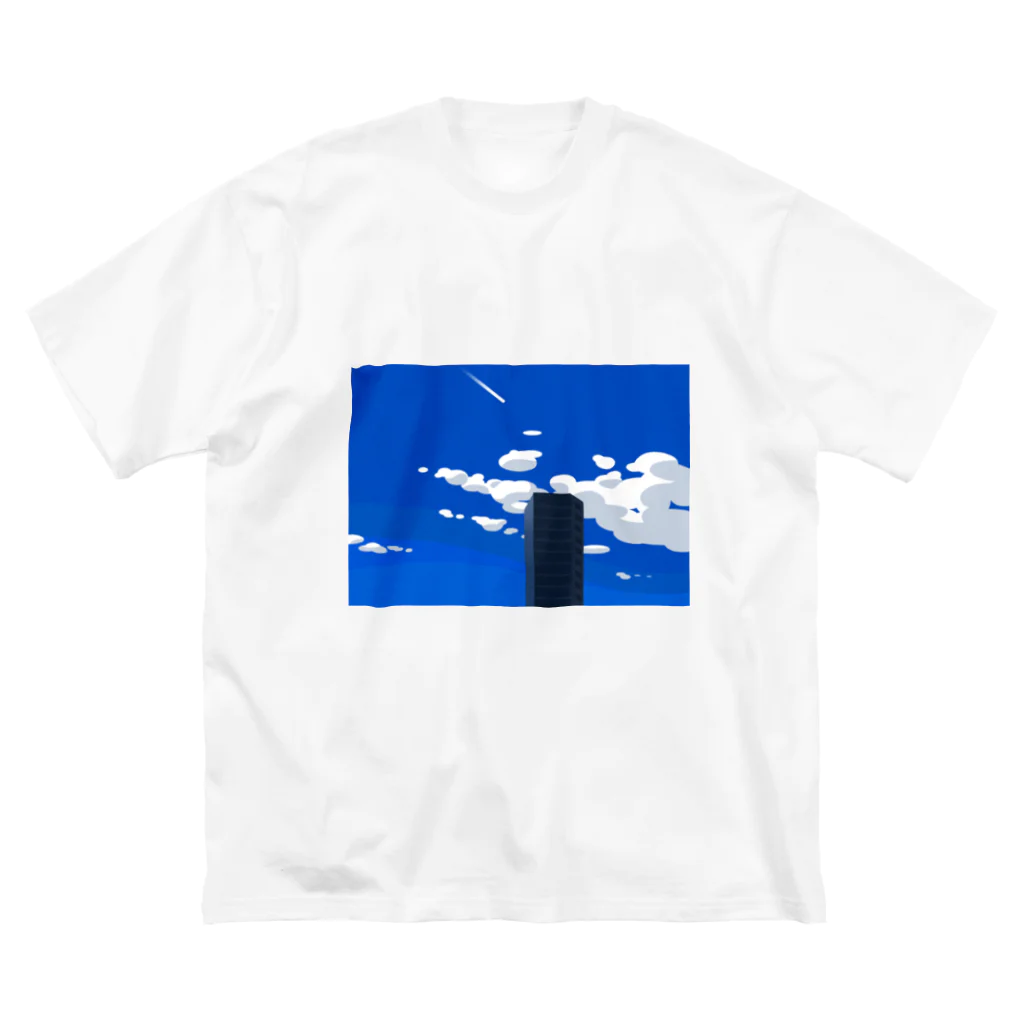 塗装作業員のBUILDING  Big T-Shirt