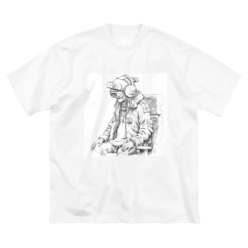 14toolsのcyborg man ビッグシルエットTシャツ