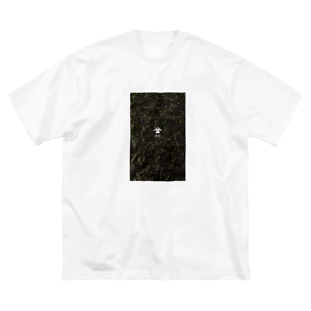 フルイチの趣味の山三1872(海苔柄) ビッグシルエットTシャツ