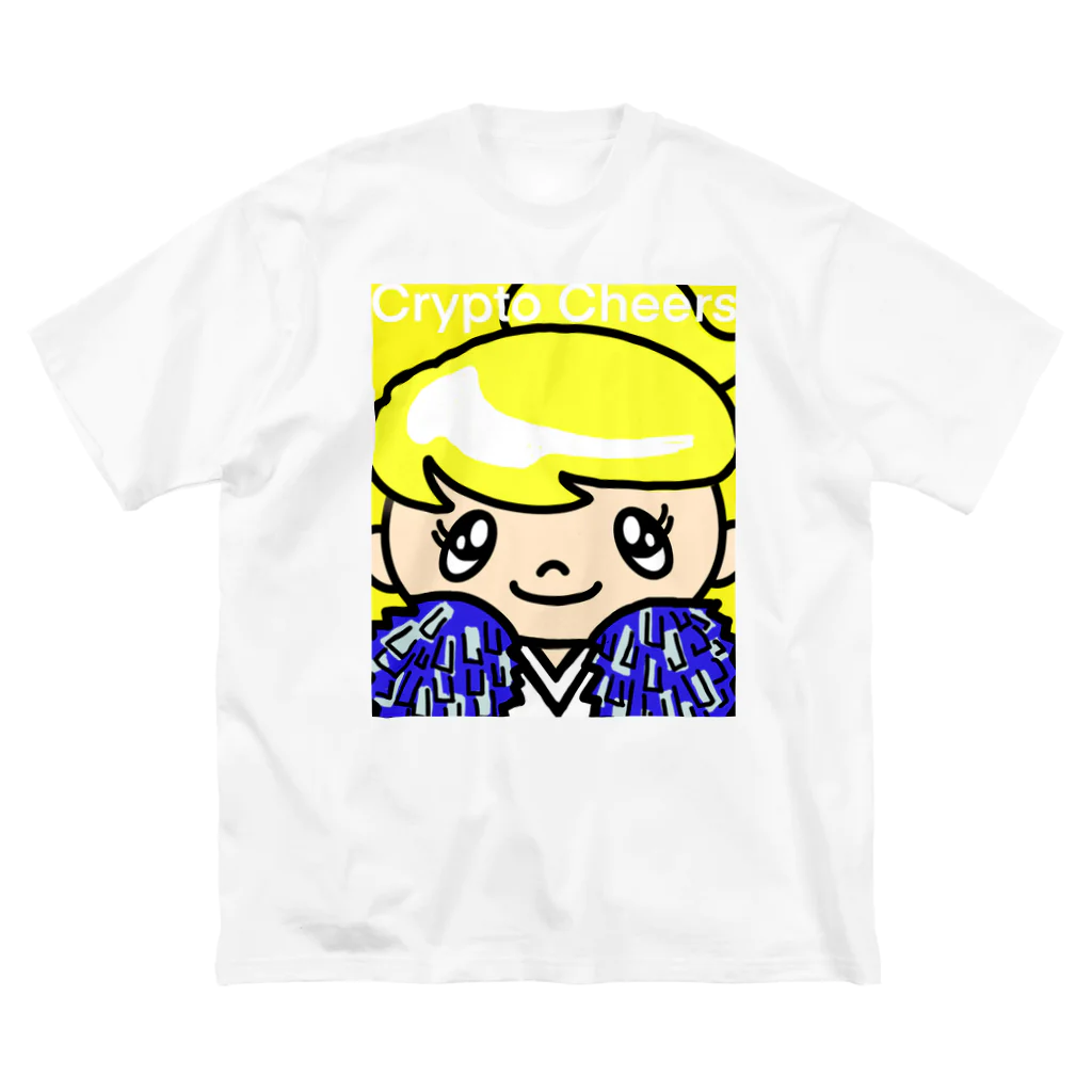 Link Creation online SHOPのCrypto Cheers2 ビッグシルエットTシャツ