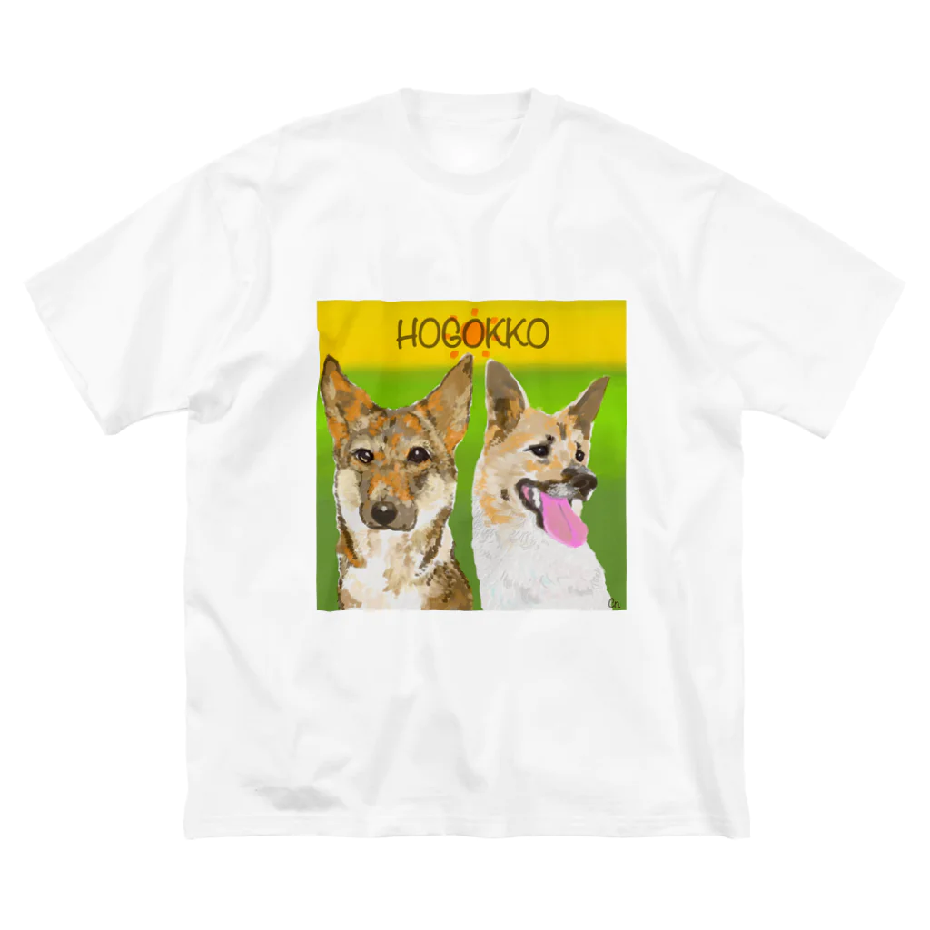 CELLOtoNERIのHOGOKKO PR ビッグシルエットTシャツ