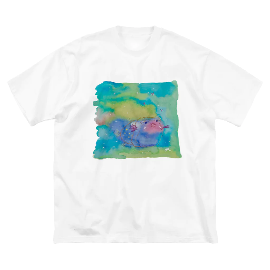 onmycolorの楽描き店のはこぷく代さん Big T-Shirt