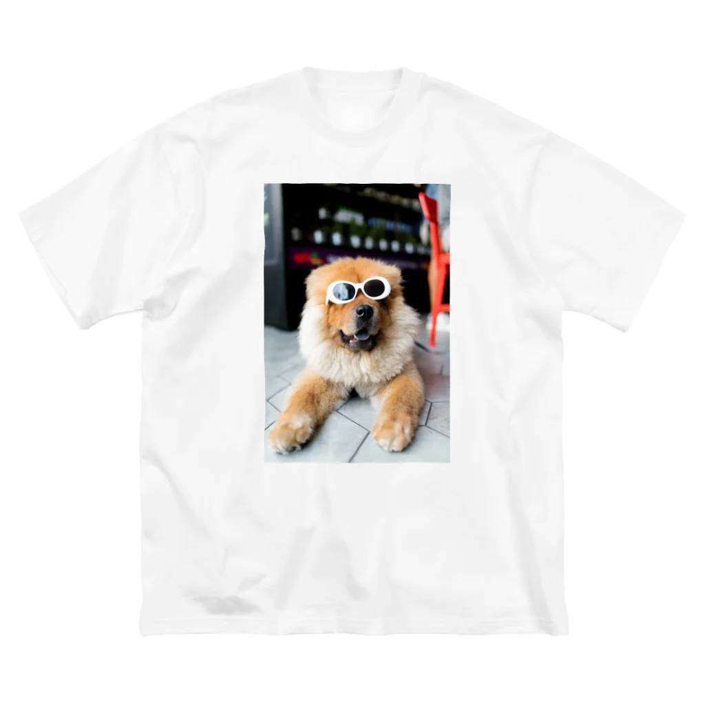 SHOP FUNNIMALSのクールなサングラスいっぬ Big T-Shirt