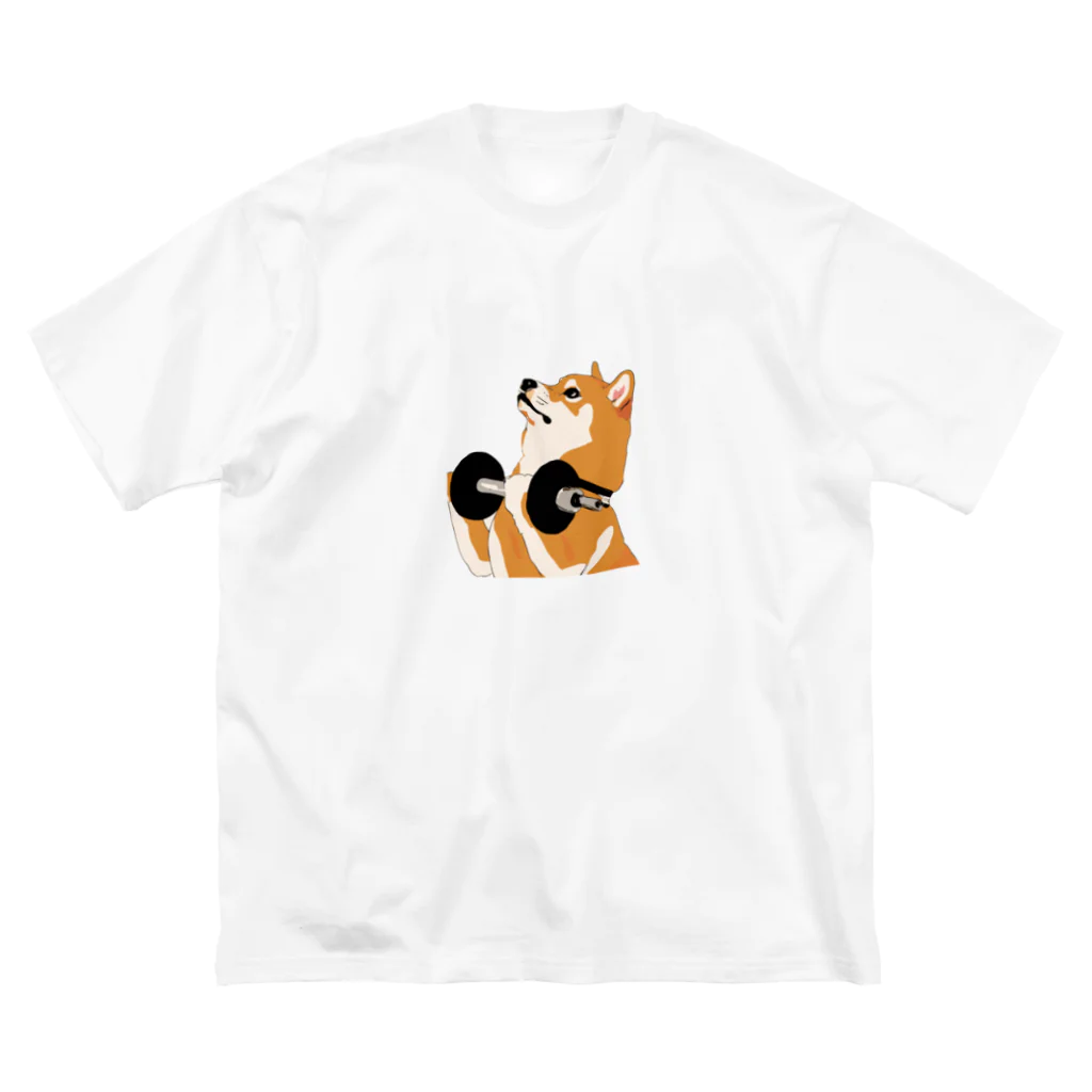 パンプアップ柴Hachiのパンプアップ柴Hachi ビッグシルエットTシャツ